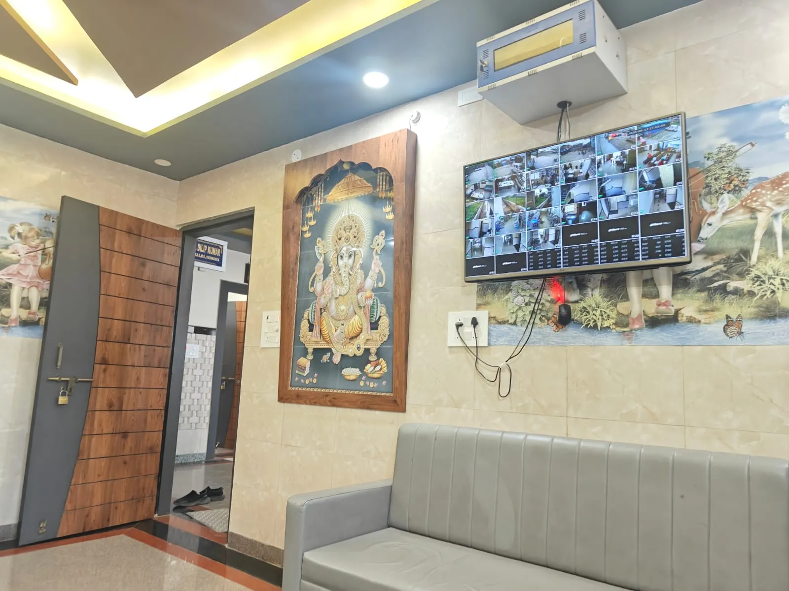 Waiting Area & Security
