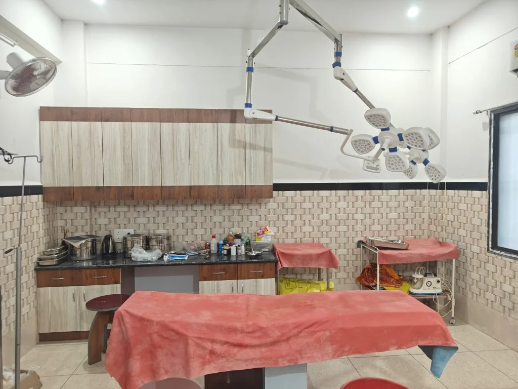 Sterile Operation Room Interior
