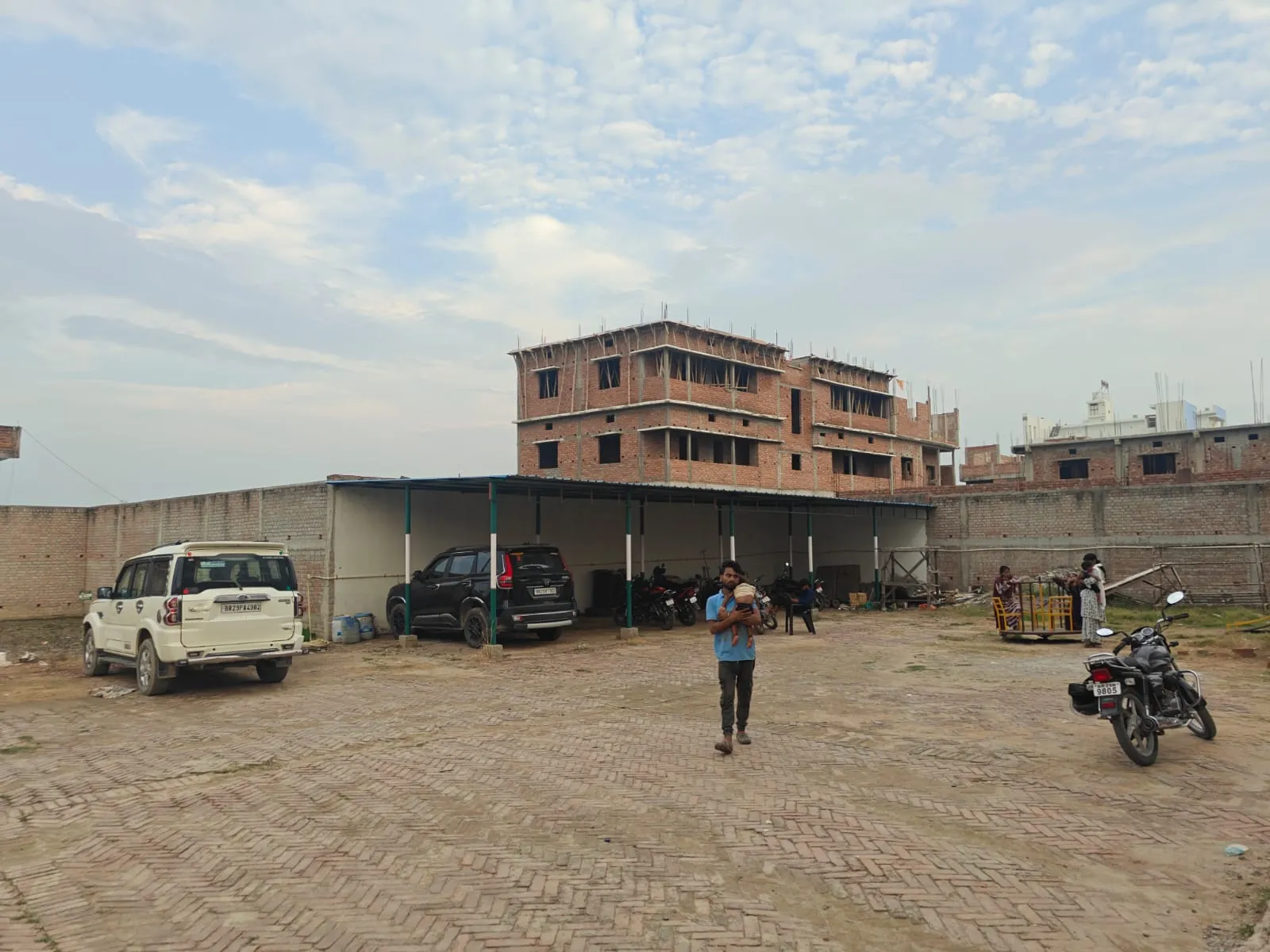 Visitor Parking at Vaidehi Hospital